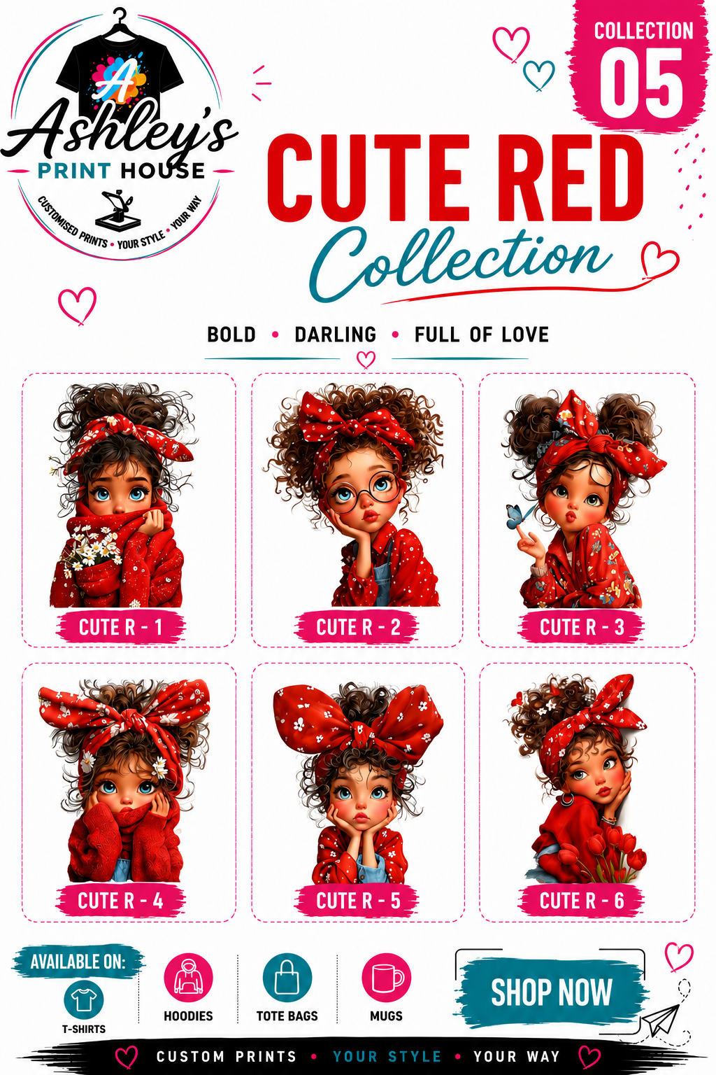 Cute Red Collection
