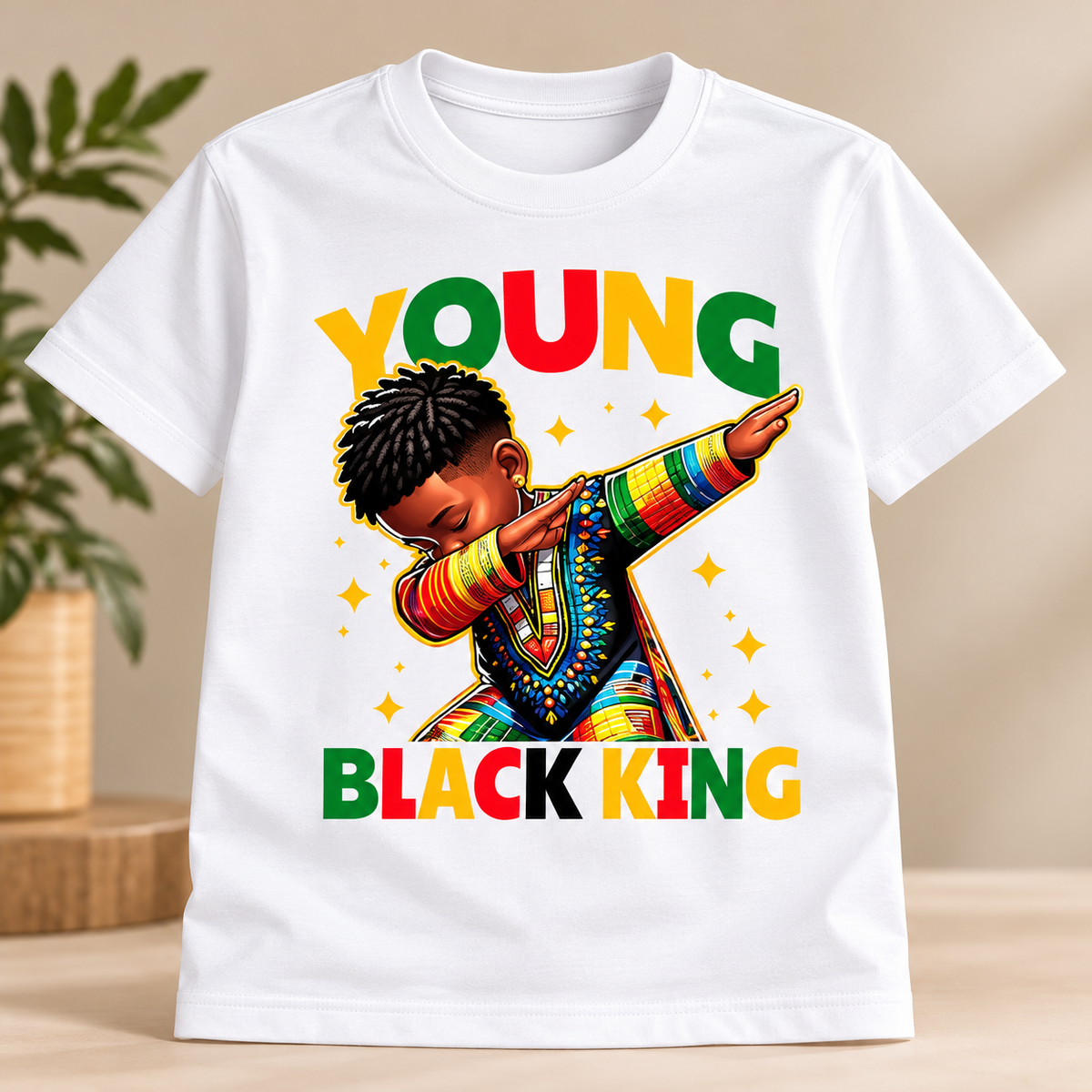 Young Black King