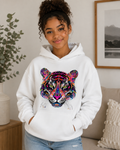 Colourful Tiger – Custom Printed Hoodie