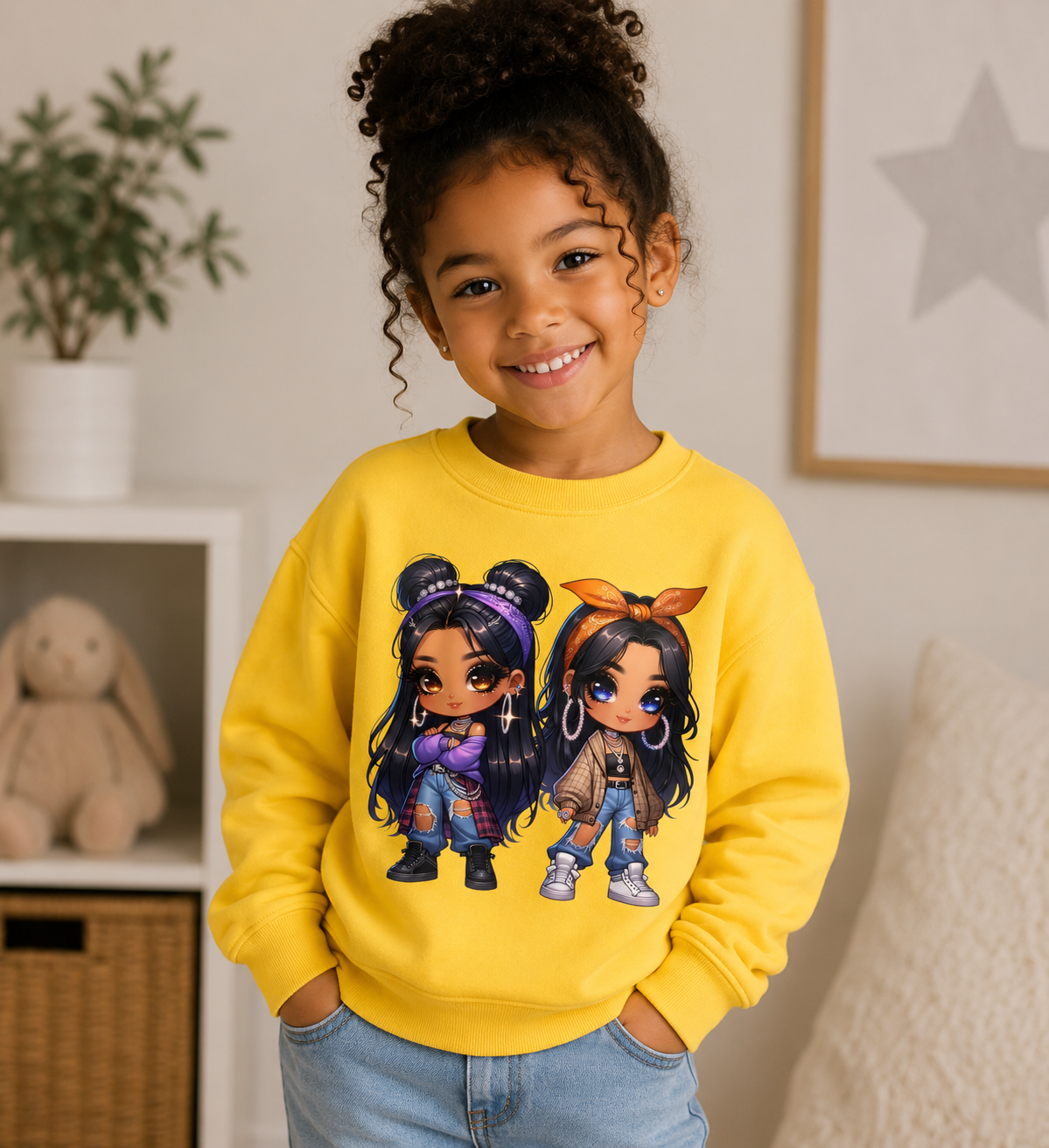 Besties – Custom Printed Kids Sweatshirt