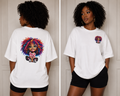 Pretty in Curls Oversized T-Shirt